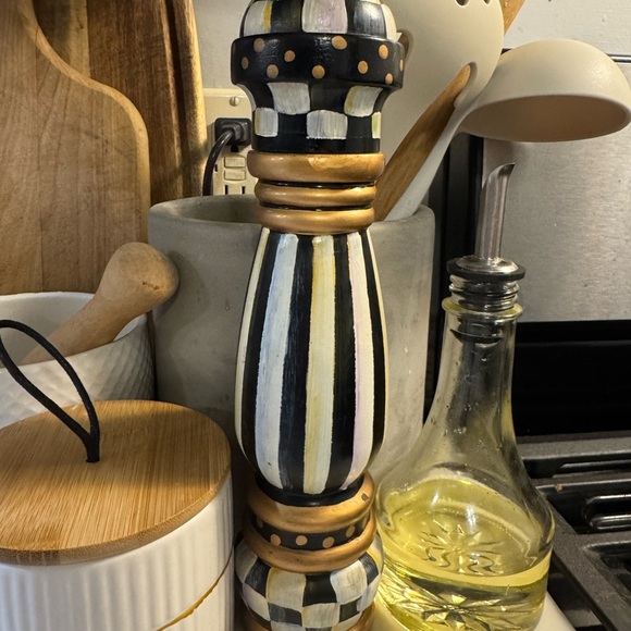 MacKenzie-Childs Other - MacKenzie-Childs Black and Gold Kitchen Tools for Stylish Cooking